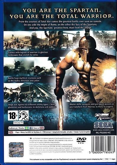 Spartan Total Warrior - PS2 (B Grade) (Genbrug)